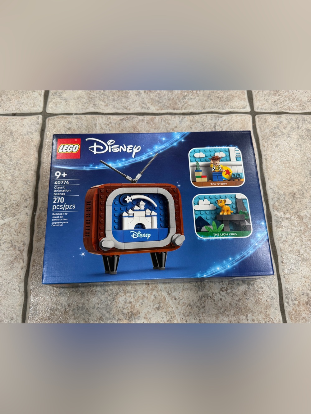 LEGO Disney Classic Animation Scenes TV (40774) Toy Story Lion King Castle GWP